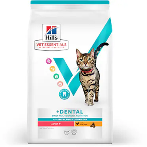 Multi-Benefit +Dental Hill's Cat Food Packshot