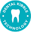 dental kibble technology, tooth icon, with text