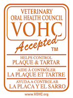 VOHC zīmogs ir ASV preču zīme, kas pieder Veterinary Oral Health Council, ASV korporācijai